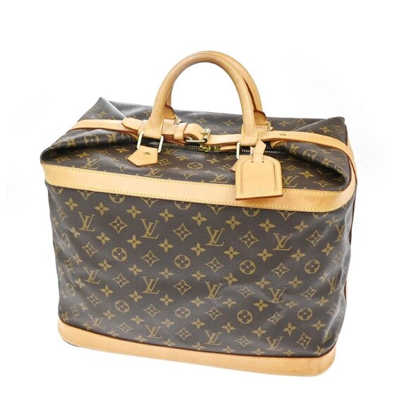 LOUIS VUITTON Travel Hand Cruiser Bag 40 Monogram Leather Brown M41139 28YH523 - Picture 1 of 16